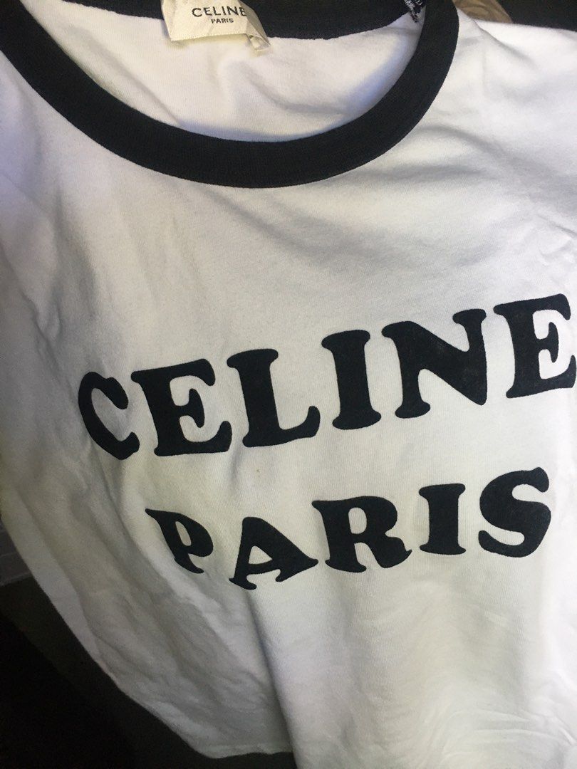 celine paris boxy T-shirt in cotton jersey