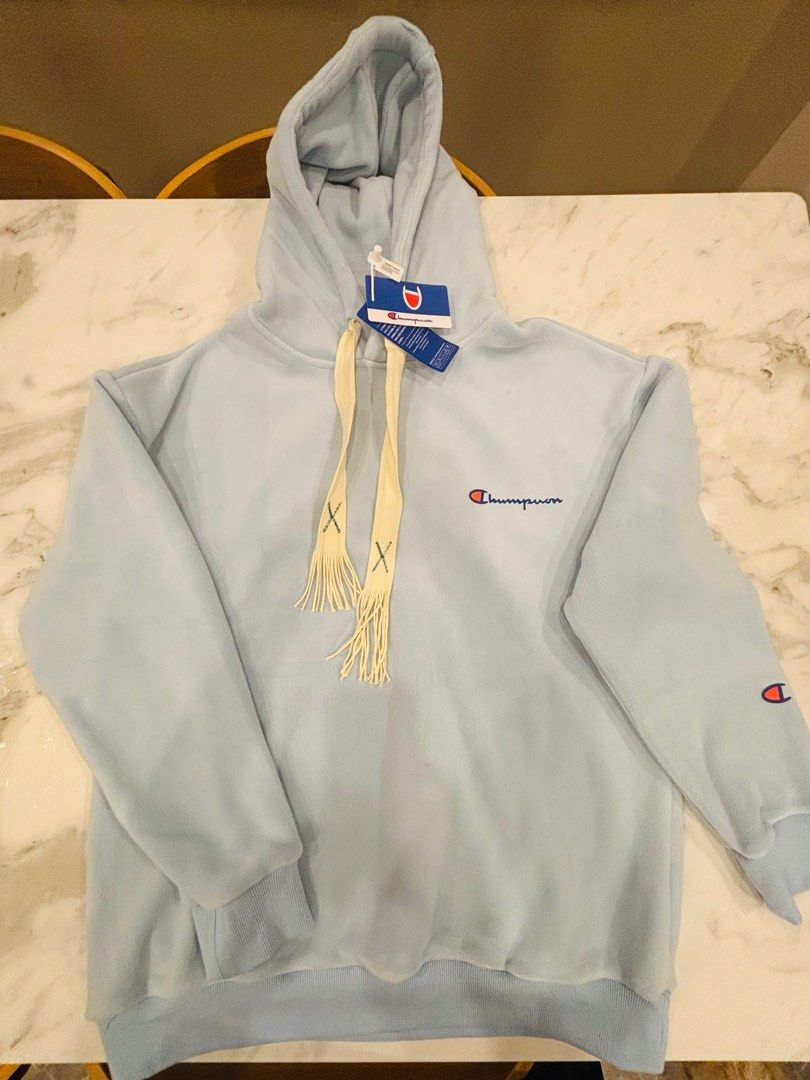 All blue discount champion hoodie
