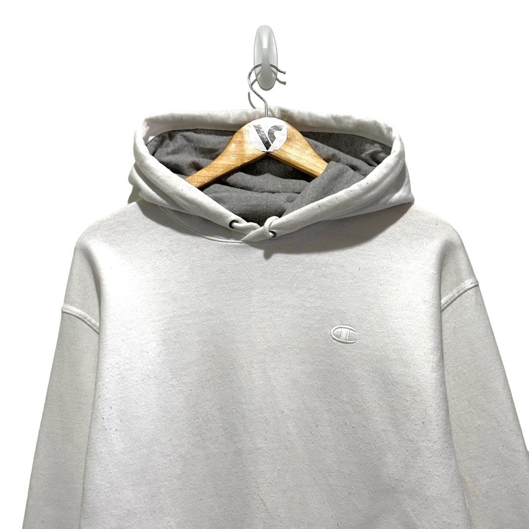 Champion hoodie side logo discount