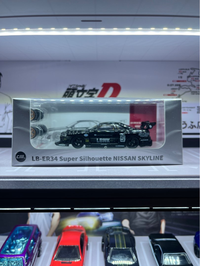 CM Model 1:64 Diecast Model Nissan LBWK Licensed Products. Skyline GT-R ...