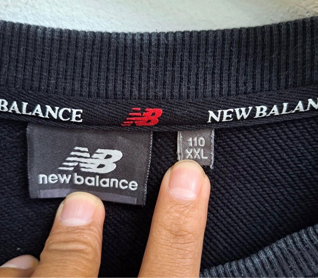 Crewneck New Balance XXL fit XL Men s Fashion Activewear on