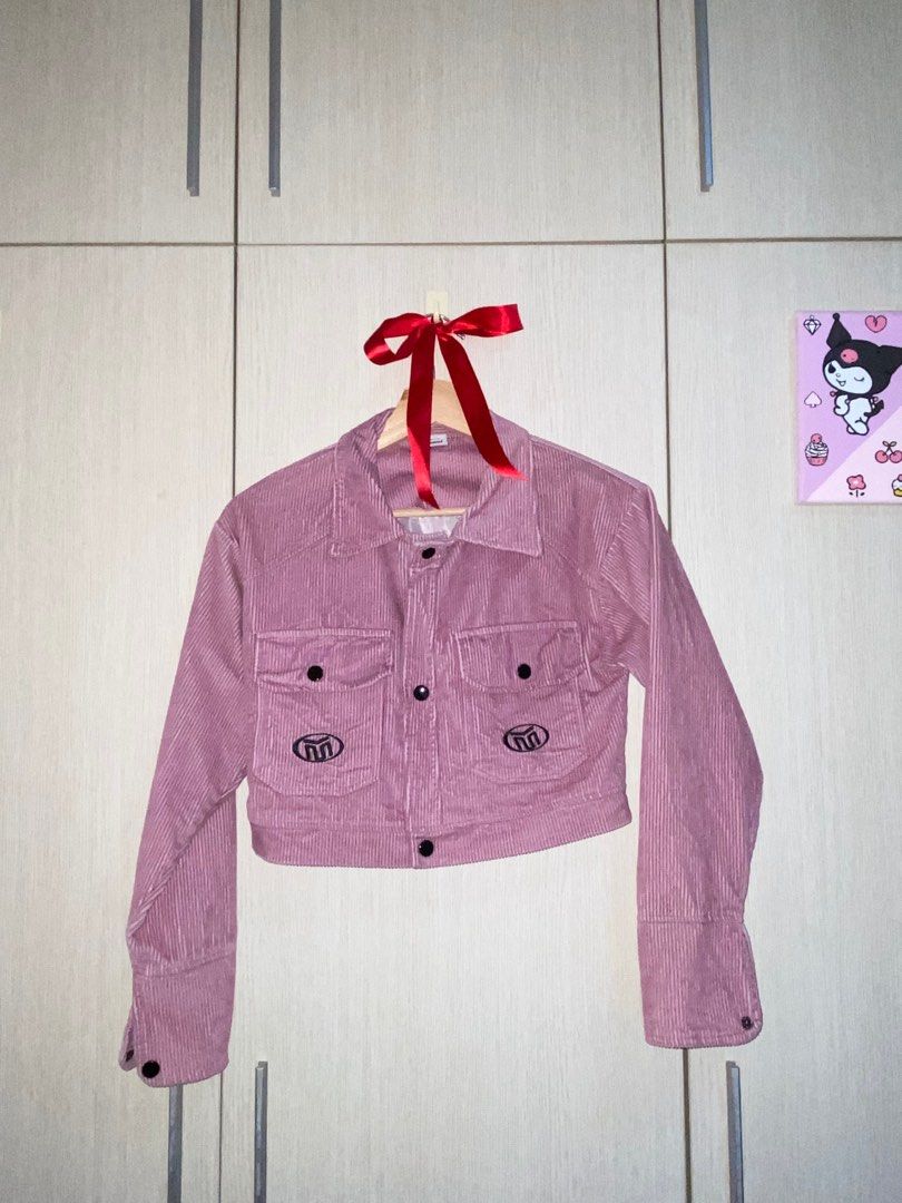 Purple cord sale jacket