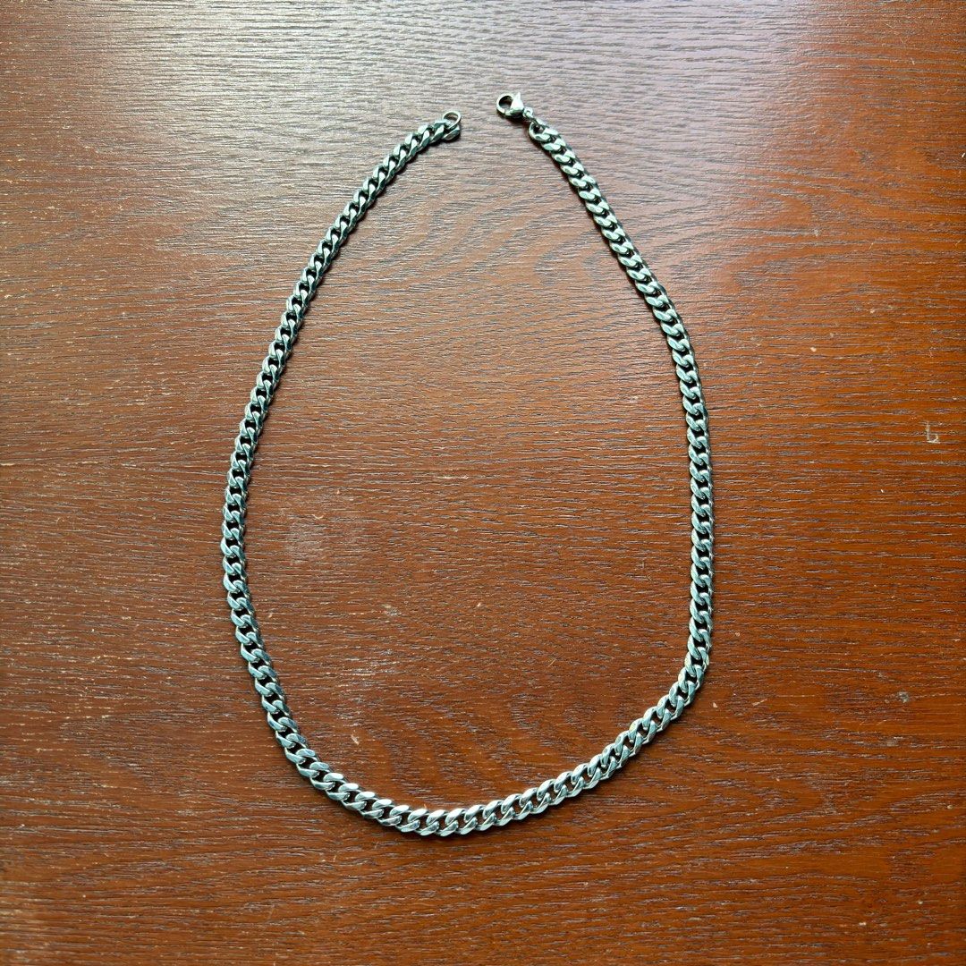 Mens cuban link best sale chain necklace