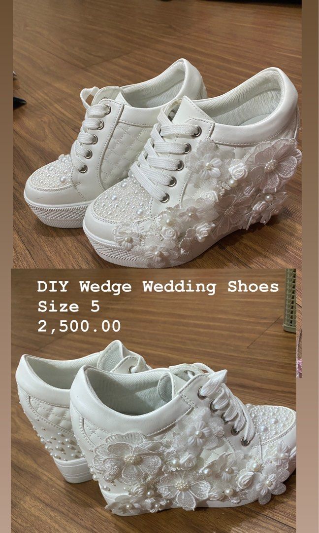 DIY Wedding Rubber Shoes