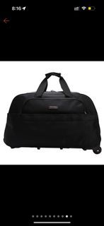 Duffle bag with troley for handcarry