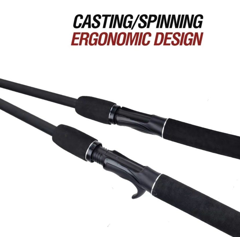 Fishing Rod Set 1.6m/1.8m/2.1m UltraLight Baitcasting Carbon Fiber Casting  Rod Spinning Reel Casting Reel Fishing Pole Combo, Sports Equipment, Fishing  on Carousell