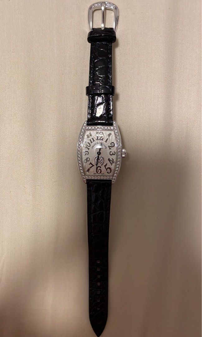 Franck muller shop ladies diamond watch