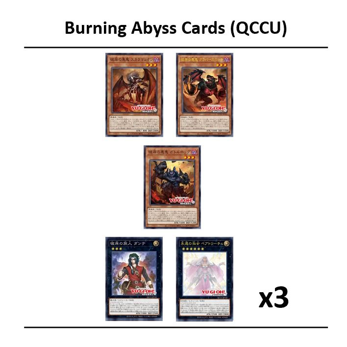 yugioh burning abyss deck Yugioh Burning Abyss Deck ver.2 by TCGAccess : Amazon.sg: Toys main image 1