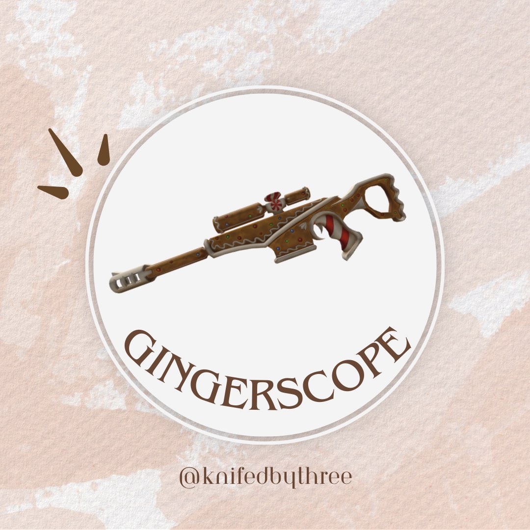 GINGERSCOPE ROBLOX MM2, Video Gaming, Gaming Accessories, InGame
