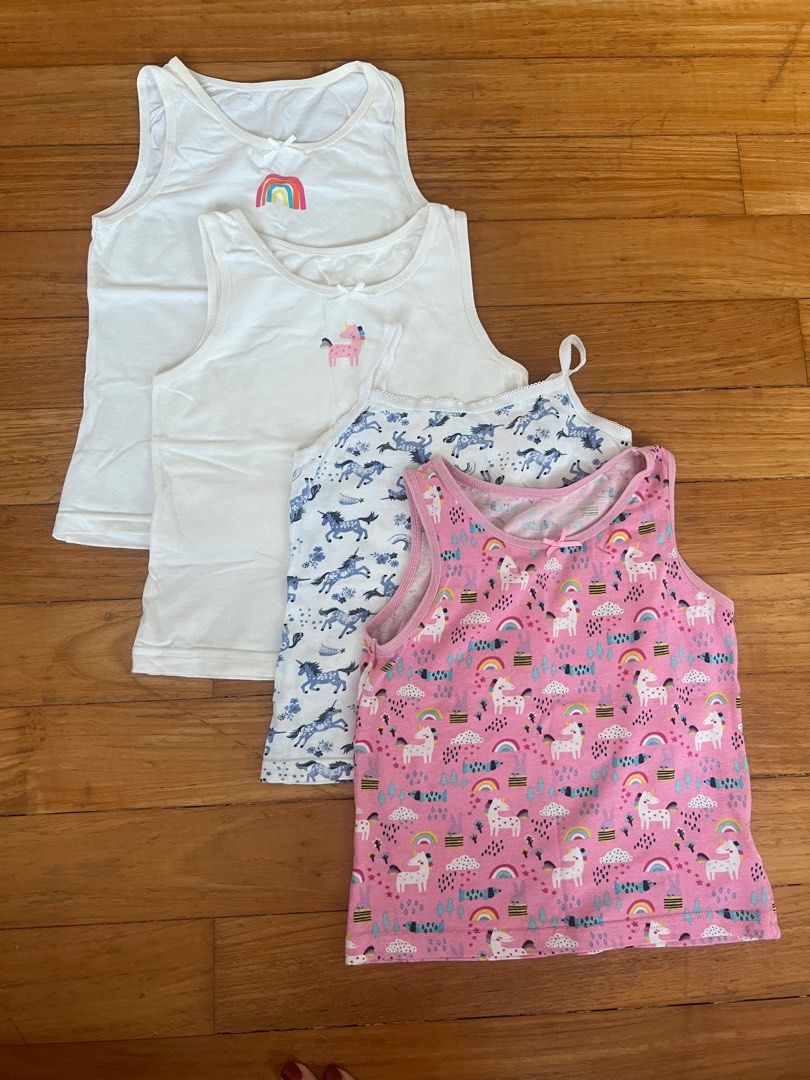Girls vests top