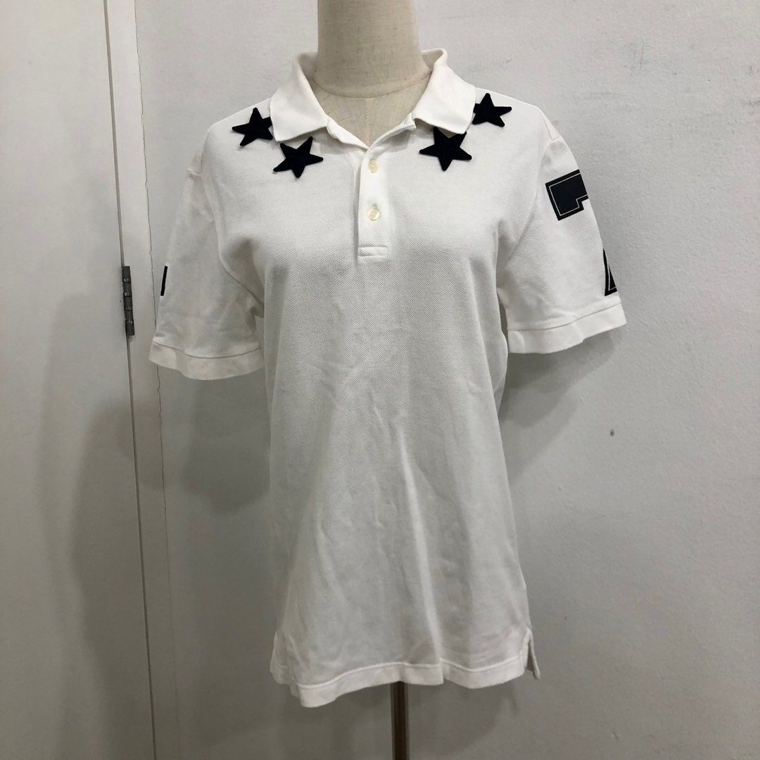 GIVENCHY POLO WHITE SHIRT XS 247008015 Luxury Apparel on