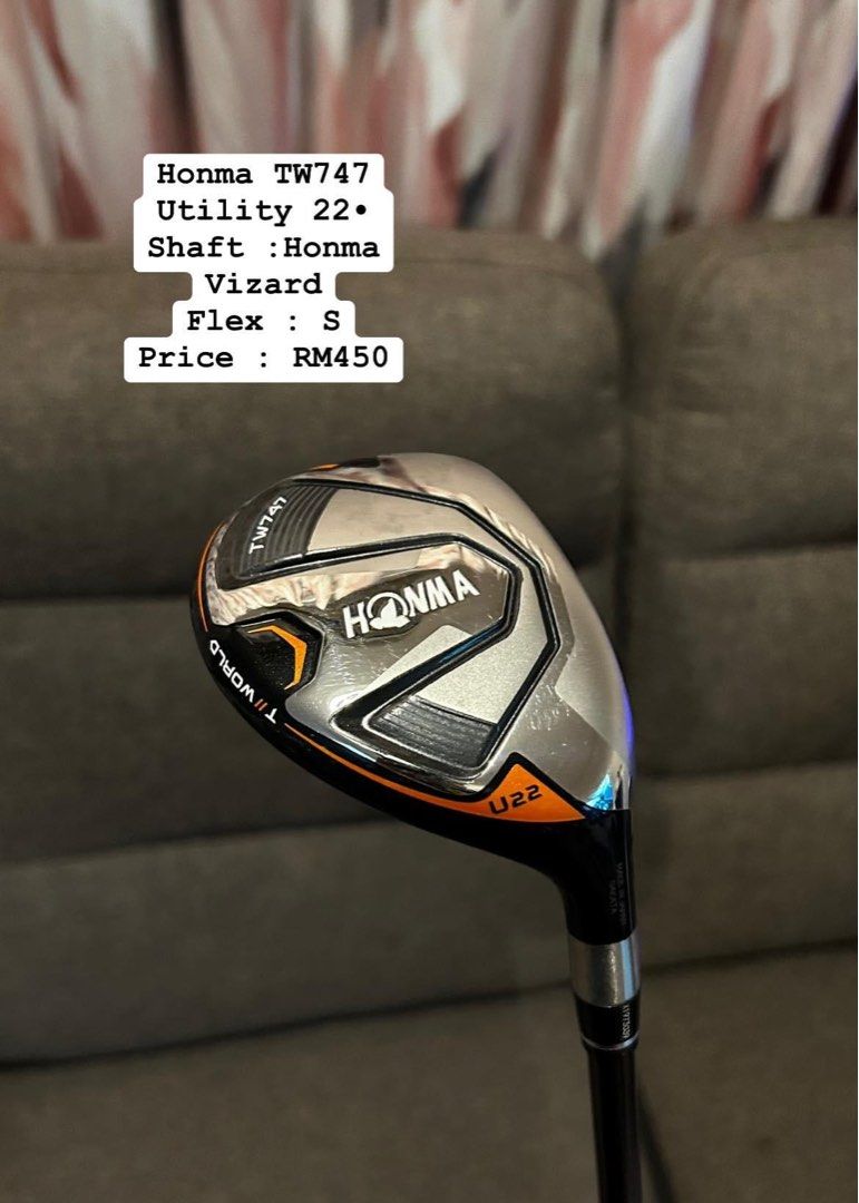 HONMA ユーティリティU22° シャフトVIZARD For TW747（本間