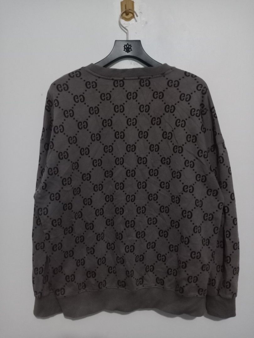 Gucci monogram sweater top