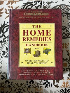 hardbound the home remedies handbook
