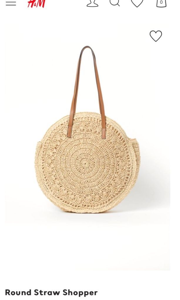 H&m round bag 2025