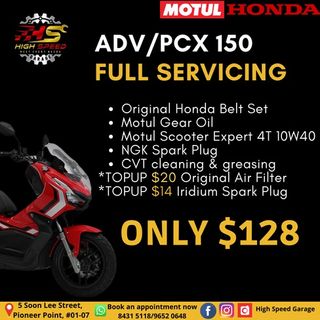 Packages for scooter full servicing Collection item 2