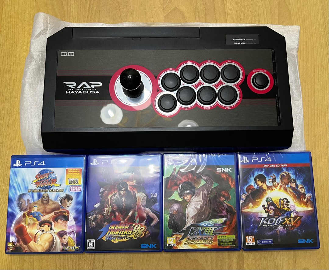 Hori RAP HAYABUSA Real Arcade Pro. V PS 3-5 / PC fighting Joystick