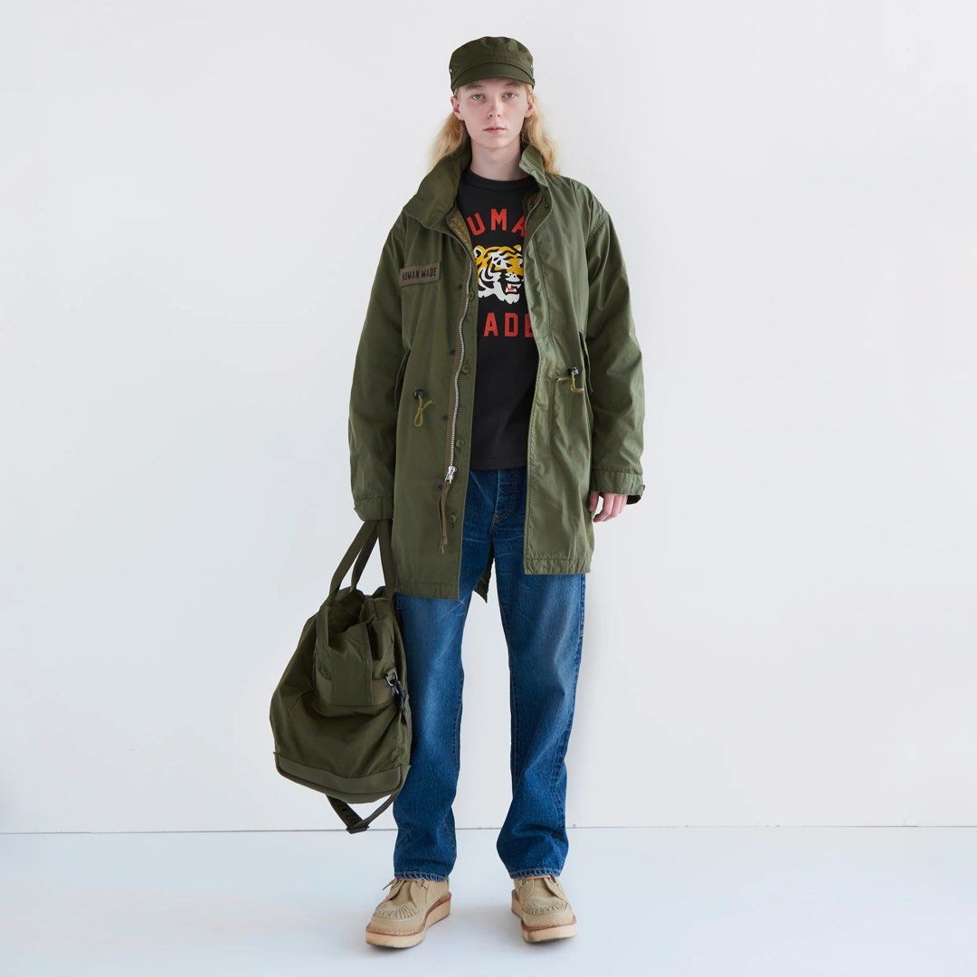 HUMAN MADE MILITARY CARRY BAG, Men's Fashion, Bags, Sling Bags on 