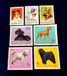 Hungary 1967 - Dogs 7v. (used)
COMPLETE SERIES