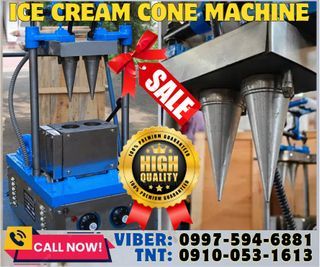 Ice Cream Cone Machine Automatic Waffle Cup And Cone Filling Making Machine