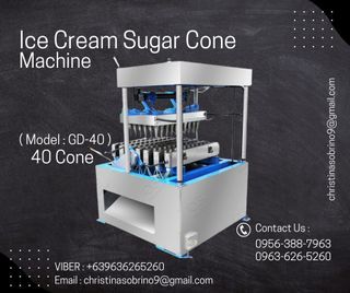 Ice Cream Cone Making Machine 40 cones