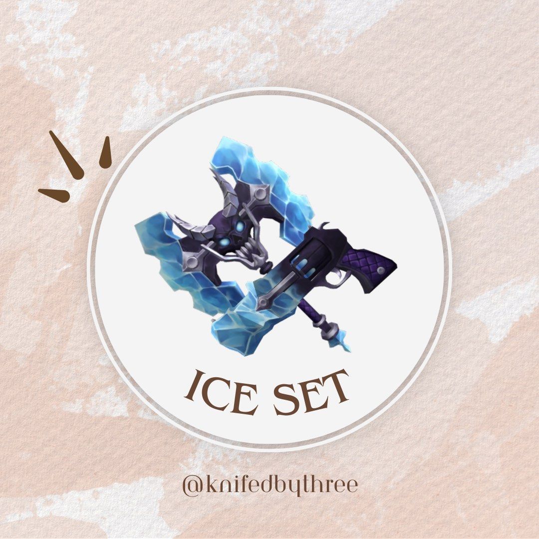 ICE SET ROBLOX MM2 (Category: In-Game Products) located in Manila. Submitted by knifedbythree (Listing ID 1289113466, Image 1). Description: How to Order? Step 1: Item Listing; kindly send me the item/s you’re looking for. Step 2: Pricing agreement; once we both come into terms of the item’s price, send the payment. Step 3: Trade Transaction; after receiving the payment, kindly drop your username. I will send you a friend request and join you to 