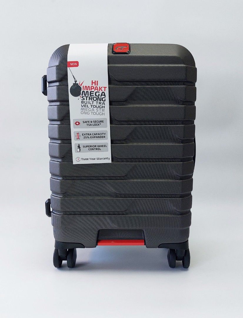 IT luggage 3 pieces set black Hobbies Toys Travel Luggage on Carousell