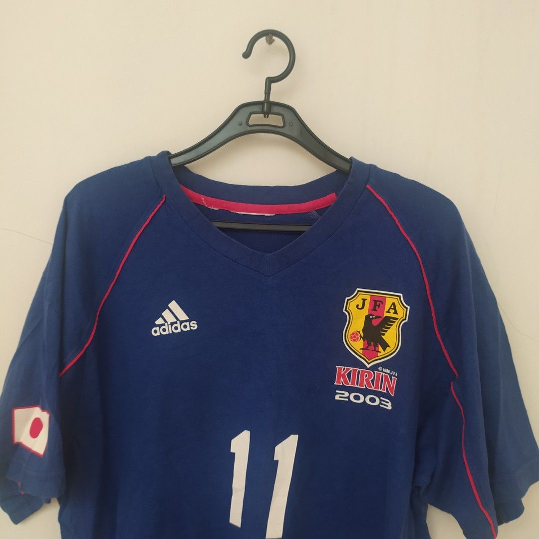 Japan National Football Team Kirin 2003 by Adidas T Shirt Vintage