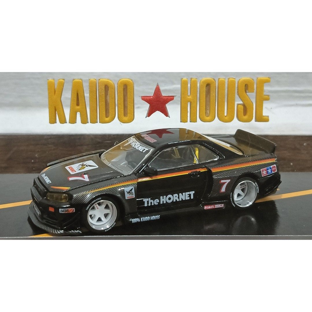 KAIDO HOUSE MINI GT MINIGT NISSAN SKYLINE GT-R GTR R-34 R34 HORNET 