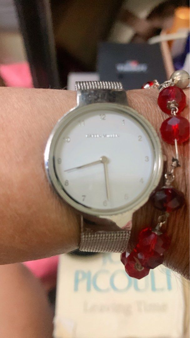 Karen miller silver watch Women s Fashion Watches Accessories