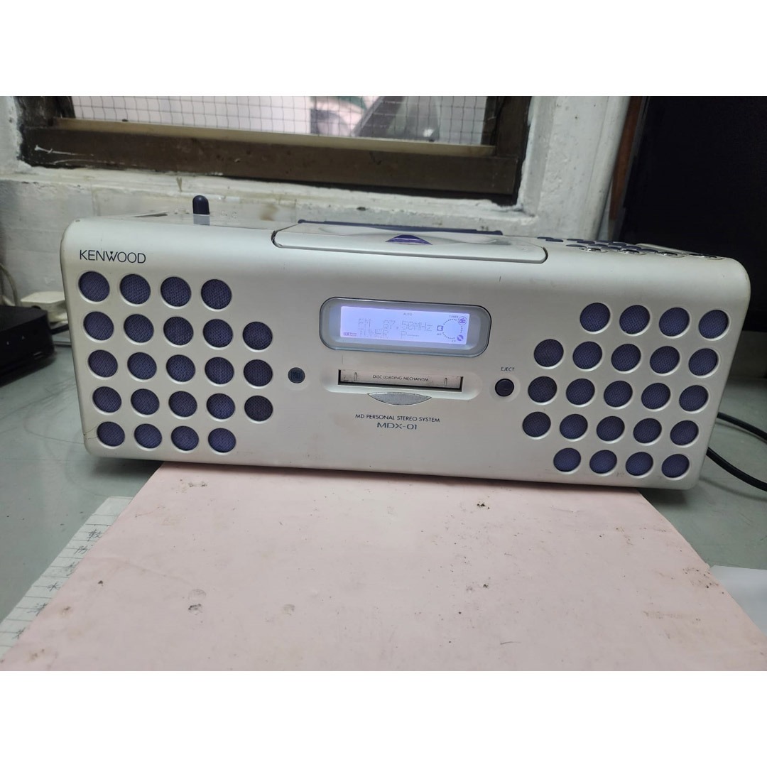 KENWOOD MDX-01 MD Personal Stereo System 音響, 音響器材