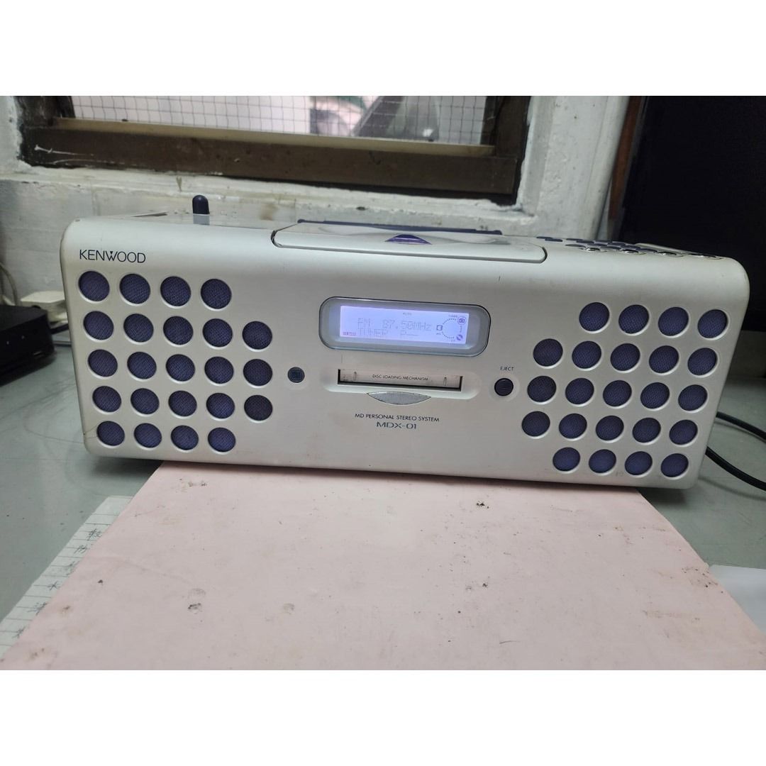 KENWOOD MDX-01 MD Personal Stereo System 音響, 音響器材