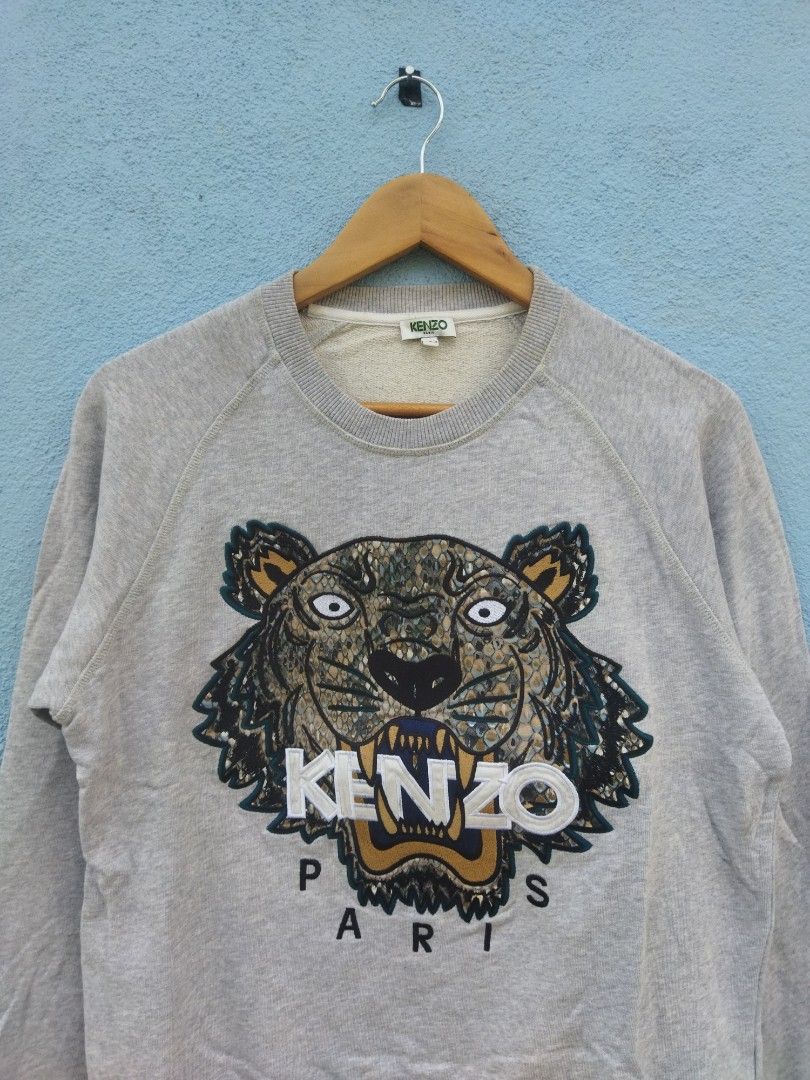 Kenzo paris tiger sweatshirt deals