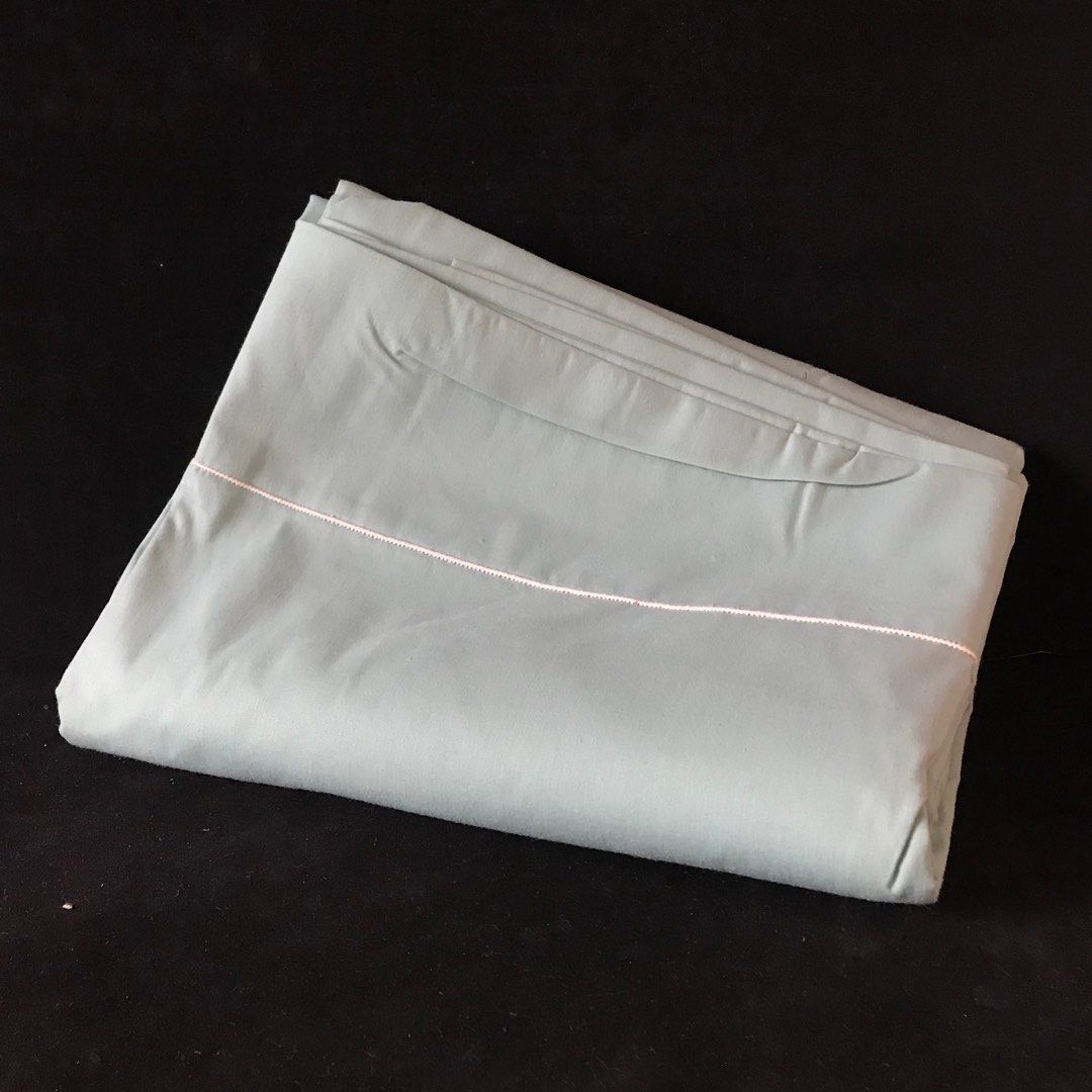 Lady Pepperell Full / Double Flat Percale Bedsheet in Tiffany Blue (Category: Bedding & Towels) located in Manila. Submitted by shop_sarisari (Listing ID 1289093362, Image 1). Description: brand new but old from storage. color is much darker in actual. (bright tiffany blue) made in u.s.a MOP: GCash or BPI bank transfer only..