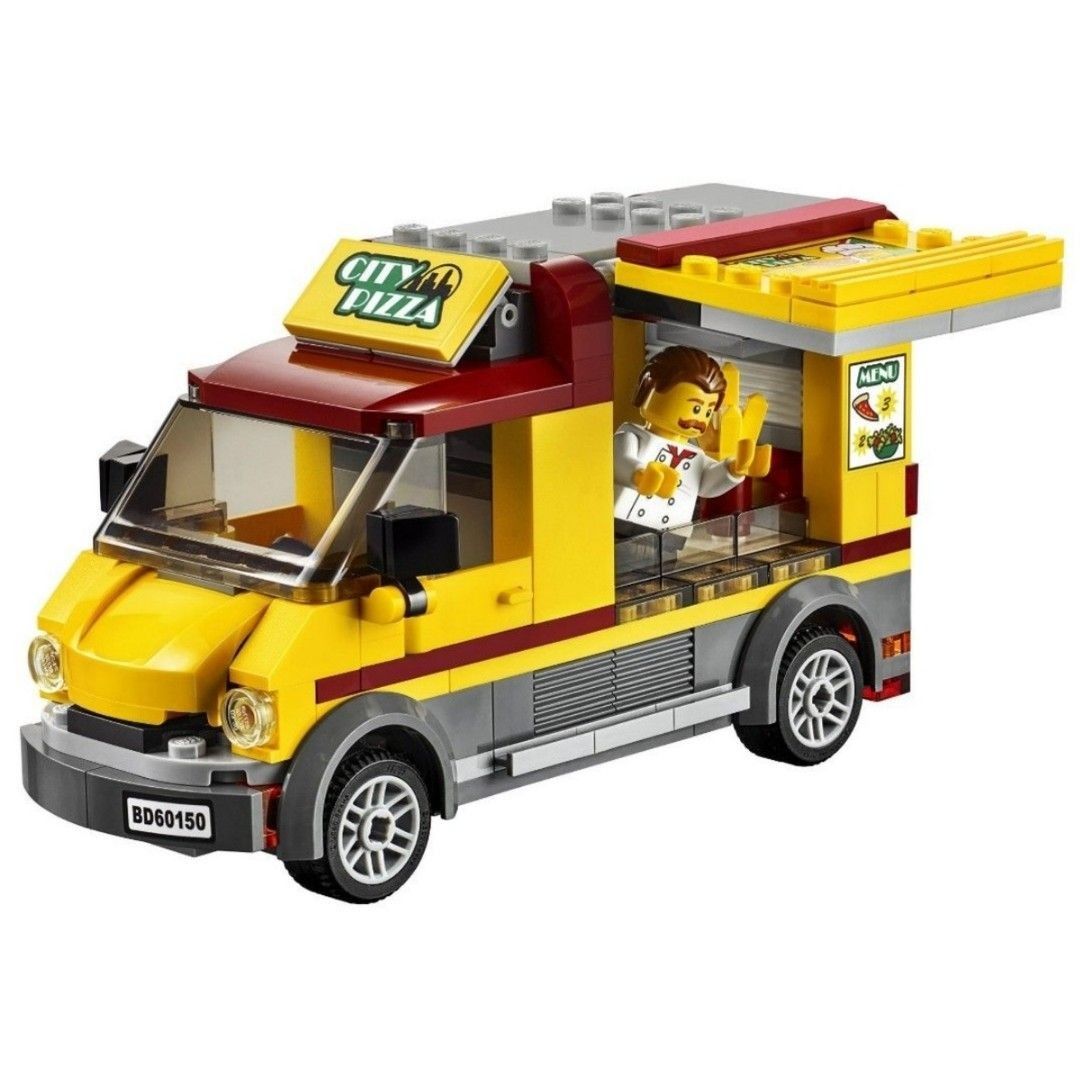 LEGO City Pizza Van 60150 Hobbies Toys Toys Games on Carousell
