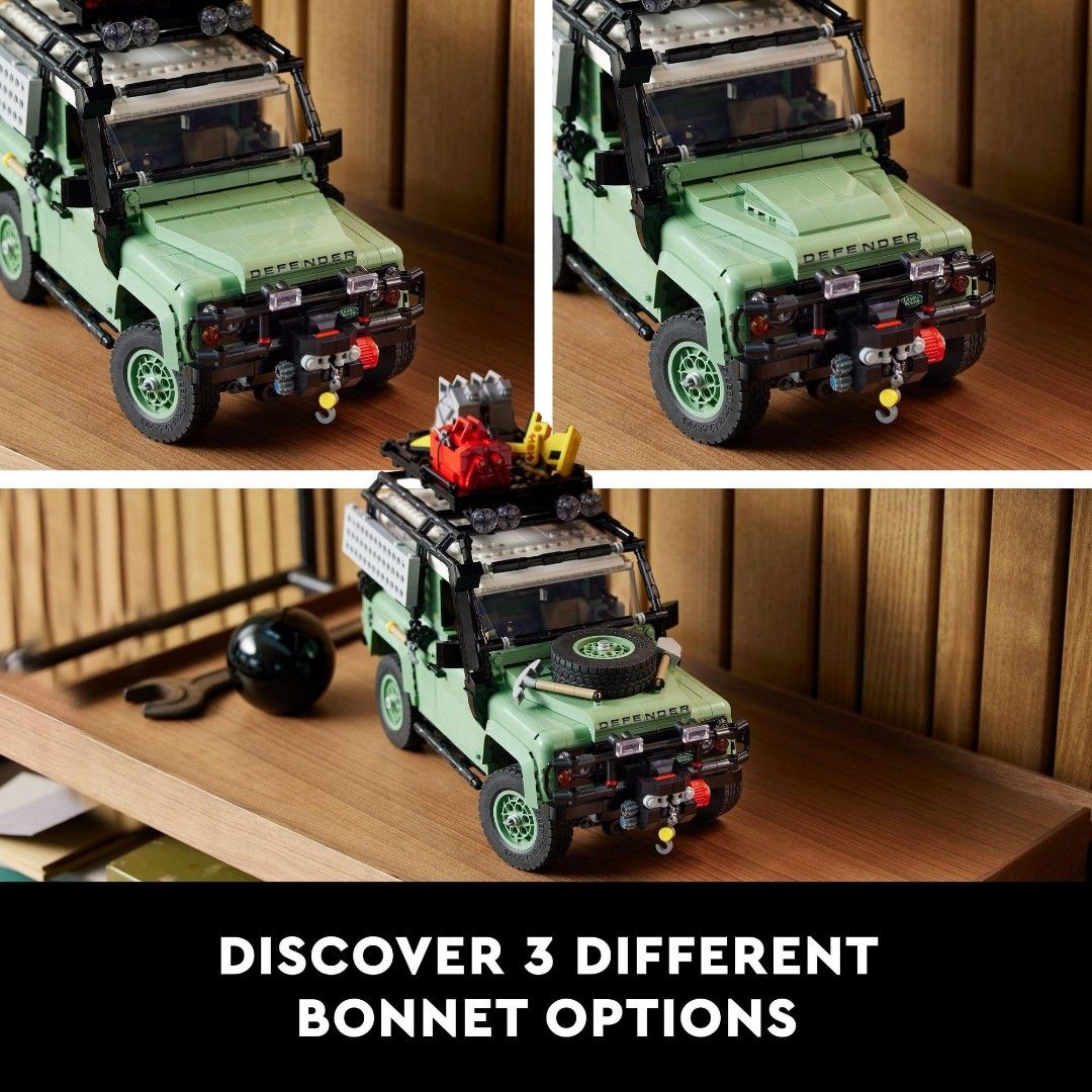 LEGO Icons 10317 Land Rover Classic Defender 90 Building Kit (2,336 ...
