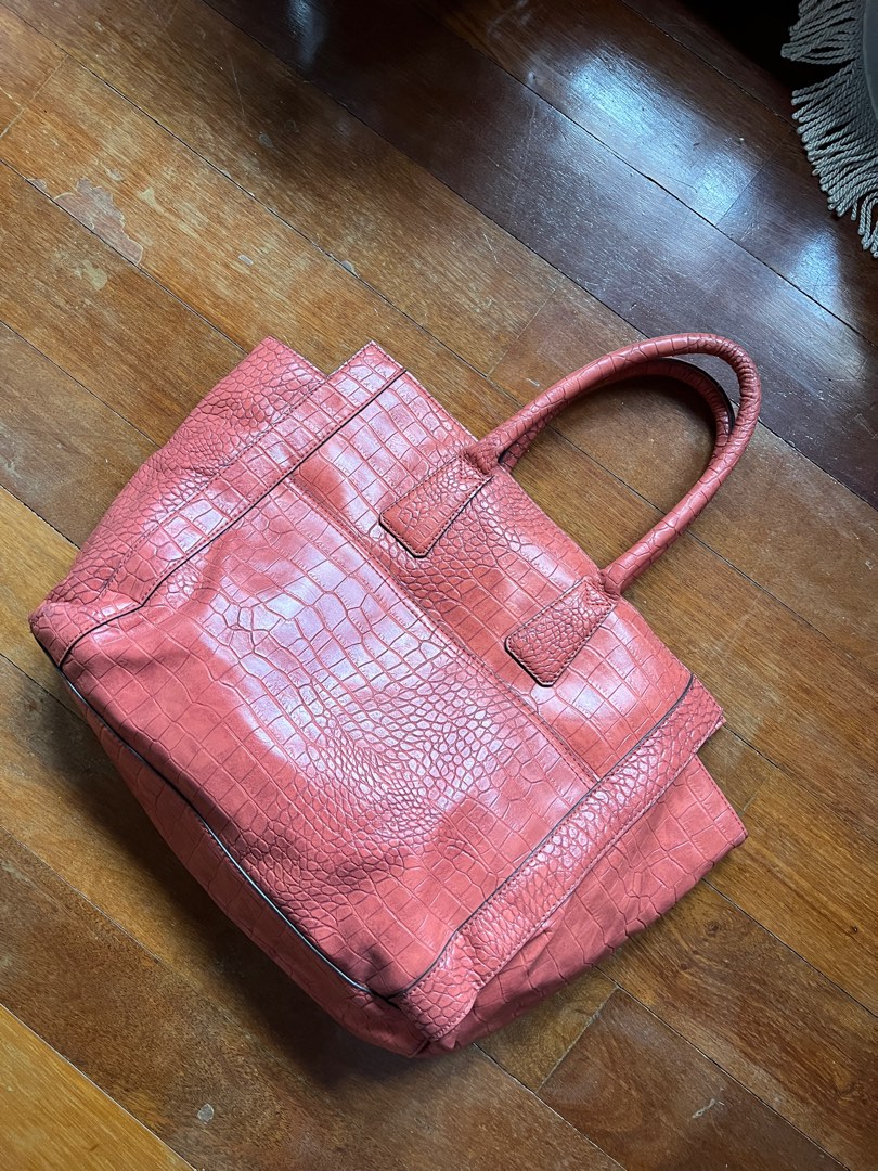 MANGO Orange Bag With Handles
