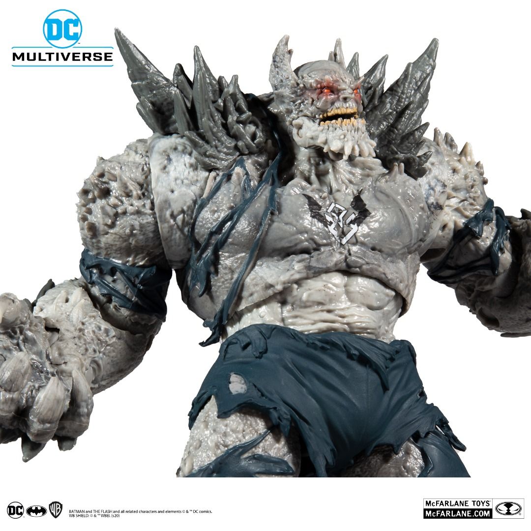 McFarlane DC Multiverse Batman Earth-1 and Superman (Category: Figurines & Statues) located in Manila. Submitted by ninja_kid (Listing ID 1289107401, Image 2). Description: Showcases the menacing mashup of Superman based on the DC Rebirth Comic and The Devastator from the comic book story arc Dark Nights: Metal Figures designed with Ultra Articulation with up to 22 moving parts for full range of posing and play Superman is featured with a fierce 