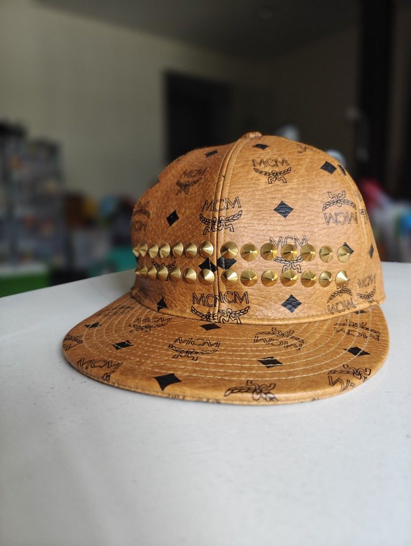 MCM Visetos cap Men s Fashion Watches Accessories Caps Hats on Carousell