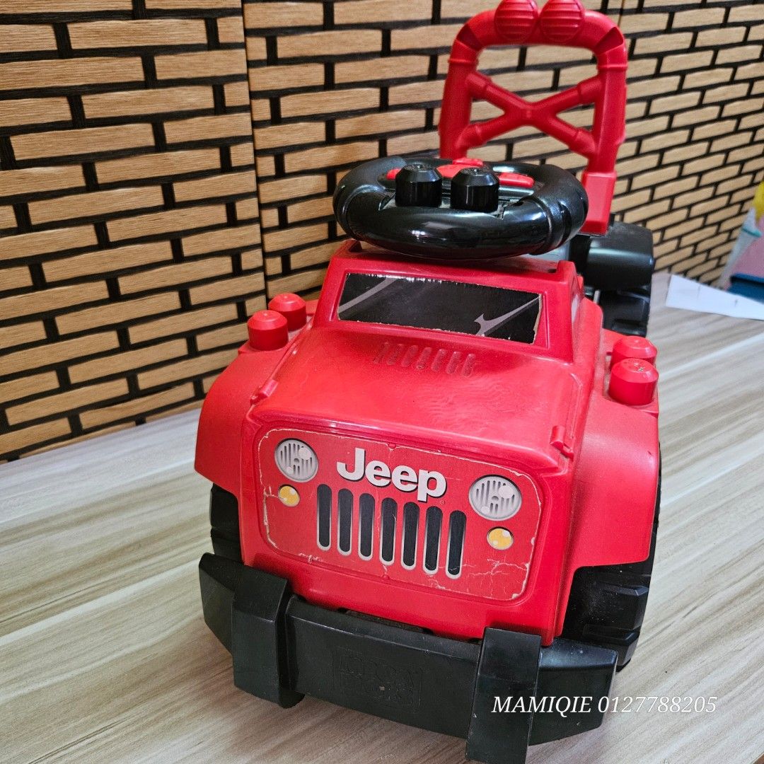 Mega bloks jeep truck cum pushwalker