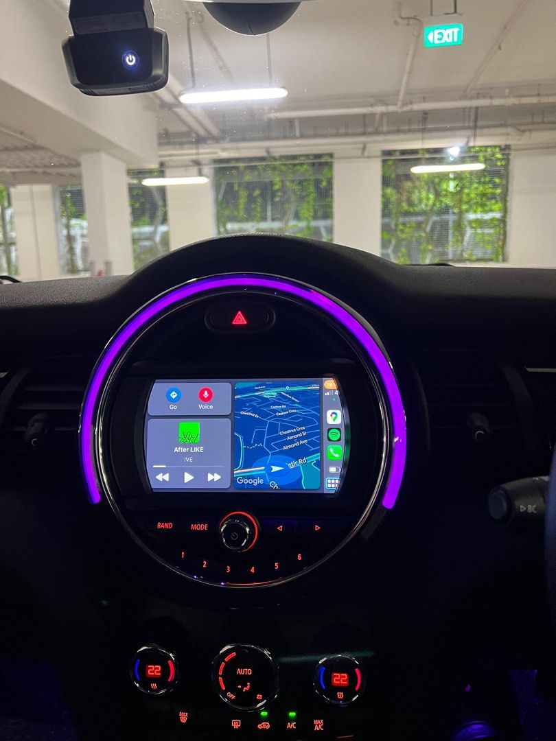 Mini One, Mini Cooper Mini Cooper S, Mini JCW F54 F55 F56 F57 CarPlay ...