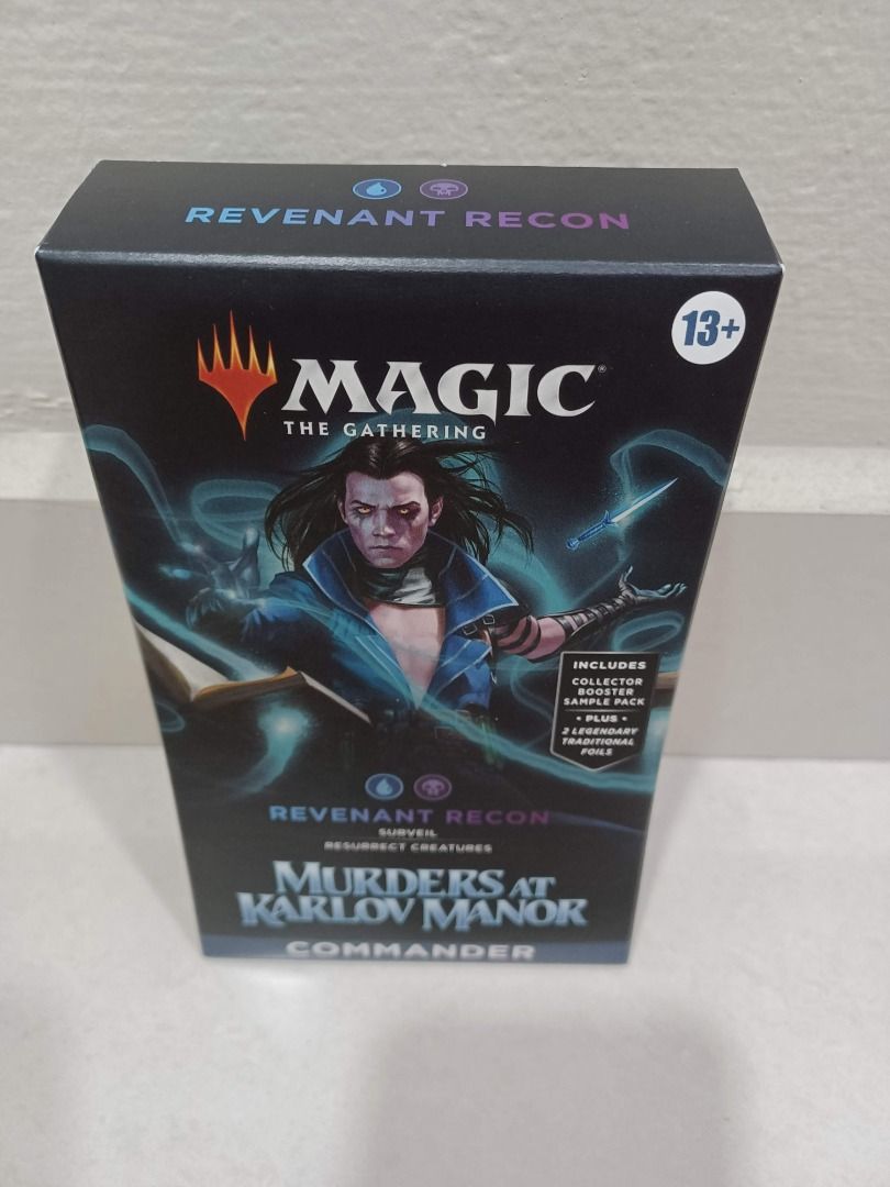 MTG] [MKM] Magic: The Gathering Murders at Karlov Manor Commander Deck,  Hobbies & Toys, Collectibles & Memorabilia, Fan Merchandise on Carousell