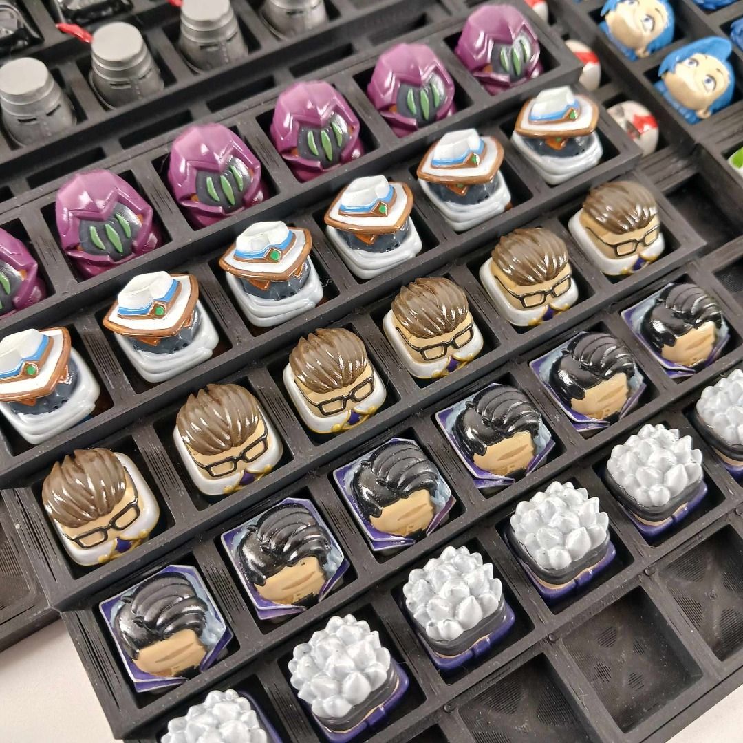 New Release! 3D Printed Resin Keycaps, Computers & Tech, Parts ...