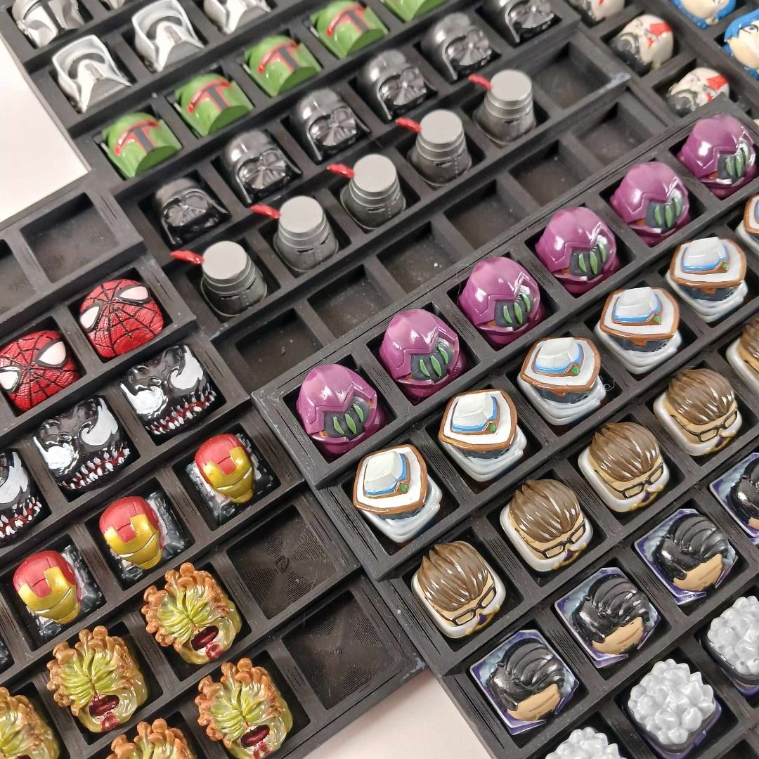 New Release! 3D Printed Resin Keycaps, Computers & Tech, Parts ...