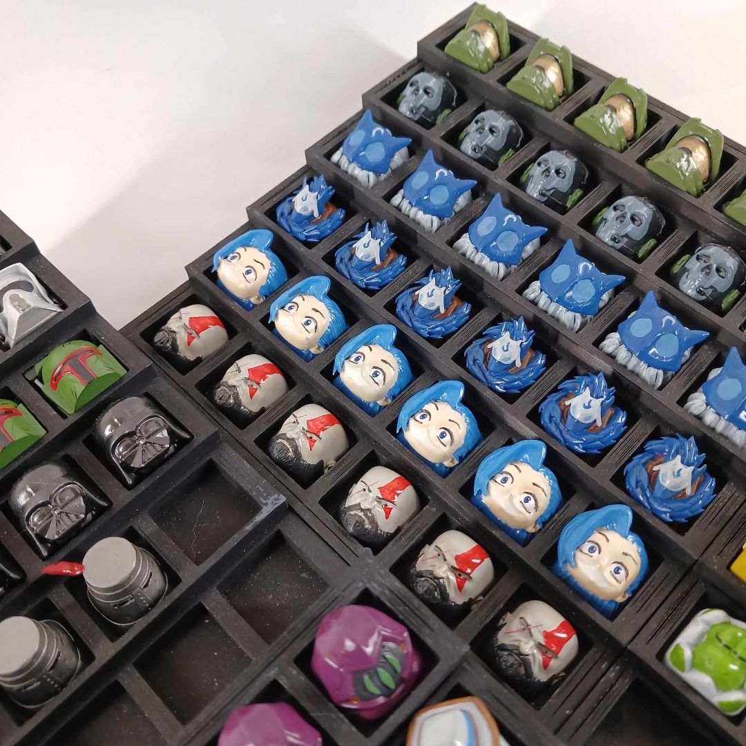 New Release! 3D Printed Resin Keycaps, Computers & Tech, Parts ...