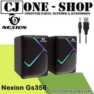 Nexion Gaming Speaker GS356 Rainbow Lightning for PC desktop/Laptop