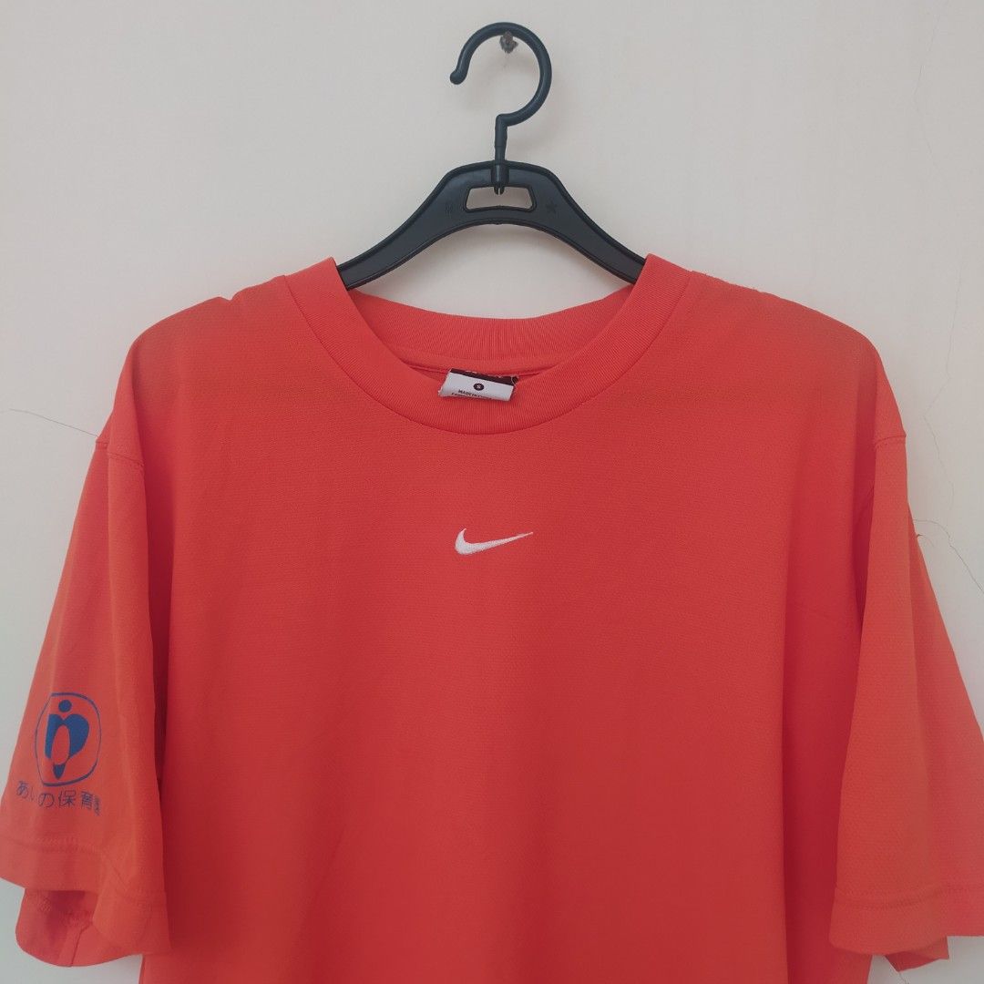 Nike Center Swoosh Orange Jersey T shirt not Hoodie, Jacket, Varsity,  Jeans, KITH, Travis Scott, Cactus Jack, Streetwear,