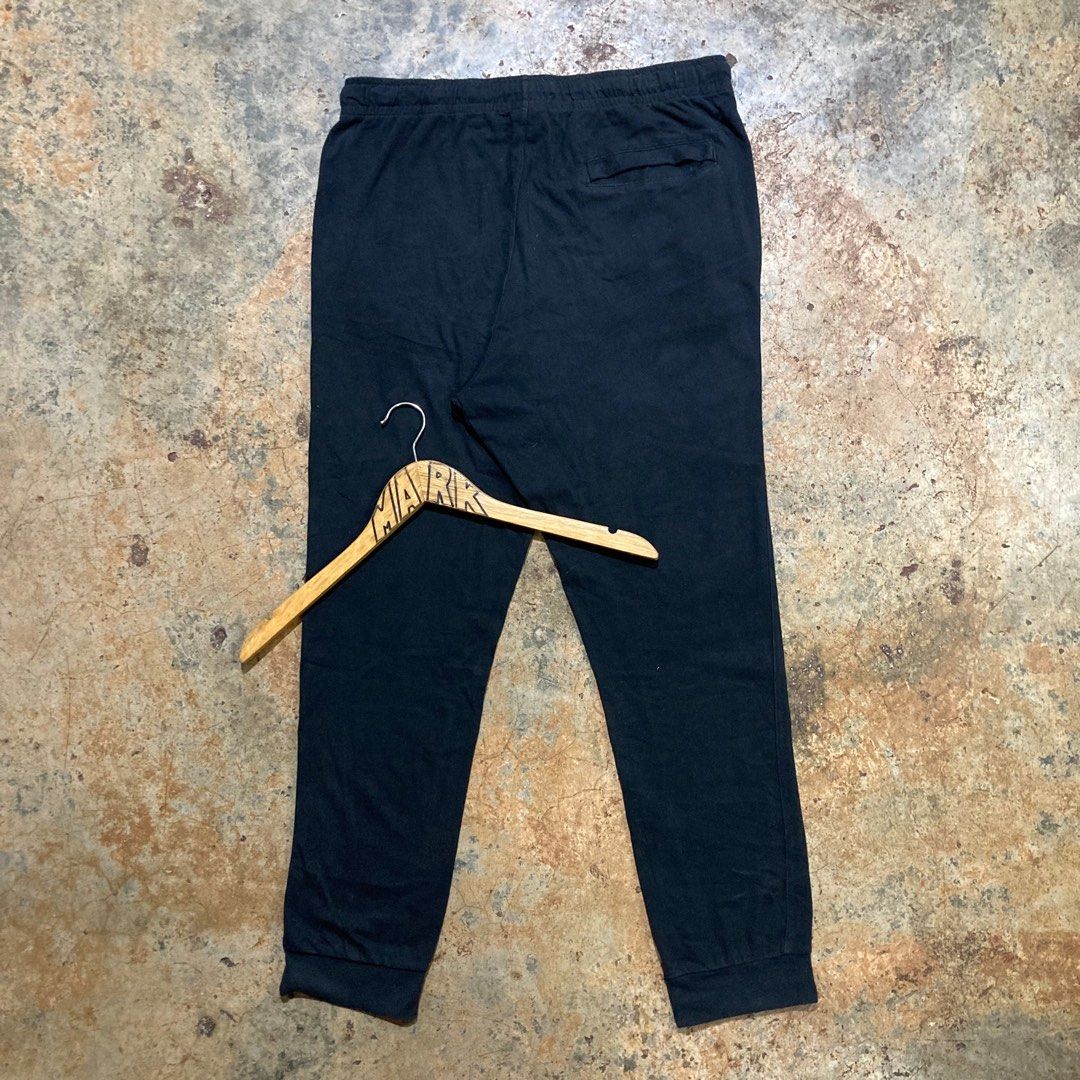 Black Jogger Pants, Men's Fashion, Bottoms, Joggers on Carousell