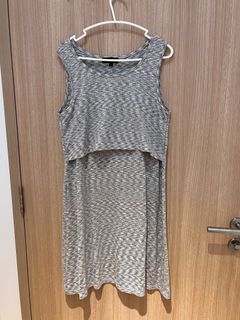 Army Green Maternity Tank Top & Ruched Nursing Dress, Women's Fashion,  Maternity wear on Carousell