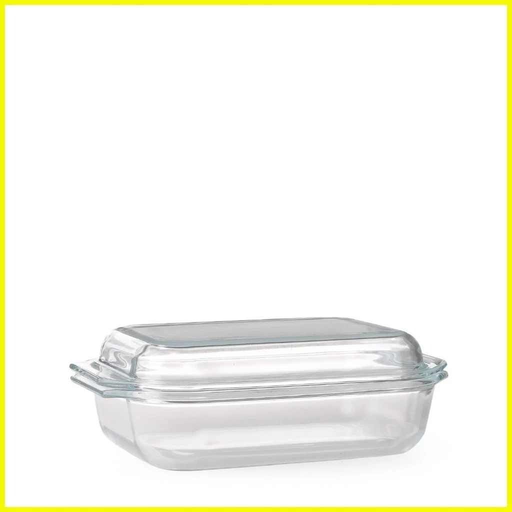OMEGA Bence Rectangular Glass Casserole with Lid 1.35L (Category: Bakeware) located in Manila. Submitted by officialtheia (Listing ID 1289094313, Image 2). Description: The classic elegance of glass will make your home dinning setting look like a 5-star restaurant. ✅Durable tempered glass ✅Excellent heat conduction for oven baking ✅Clear glass for better monitoring ✅Convenient side handles ✅Microwave, oven and freezer safe ✅Measurements: L17.6 x 